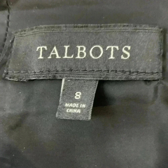 Talbots Wool Blend Skirt, Lined, Hidden  Back Zipper, Size 8 - Picture 5 of 7